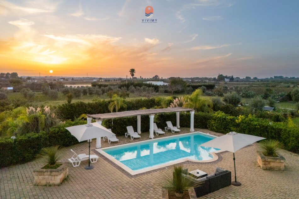 vista dall'alto, orizzonte, mare